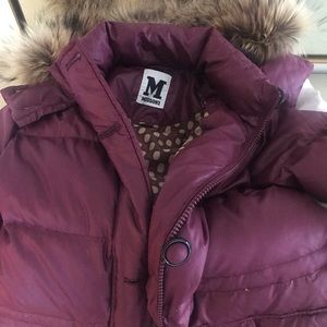 Authentic Missoni puffer coat
